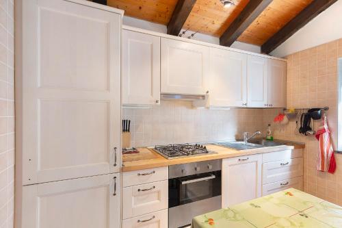 virtuve, Ginepro Verde Apartment in Lorensago Di Kadore