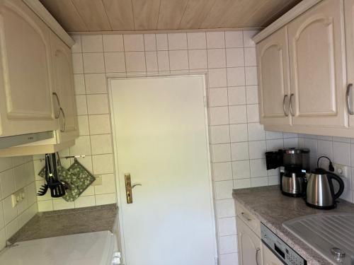 Kitchen, Haus Waldidyll am Briesensee in Neu Zauche