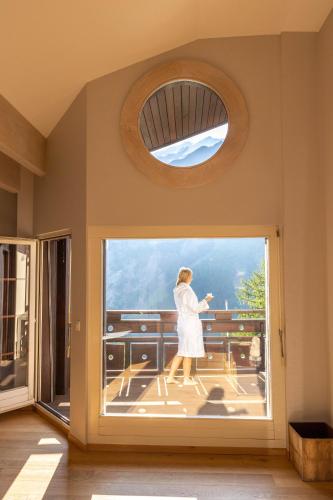 Waldhotel Fletschhorn Panoramic Retreat Saas Fee in Saas-Balen