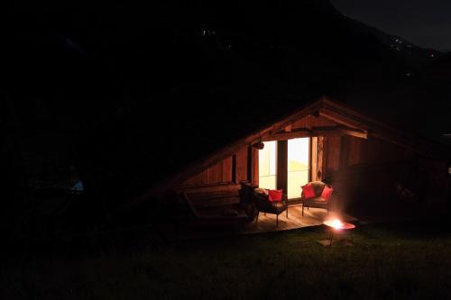 Viesnīcas āriene, Ferienhaus im Stadl in San Martino In Passiria