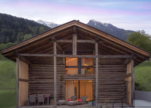Viesnīcas āriene, Ferienhaus im Stadl in San Martino In Passiria