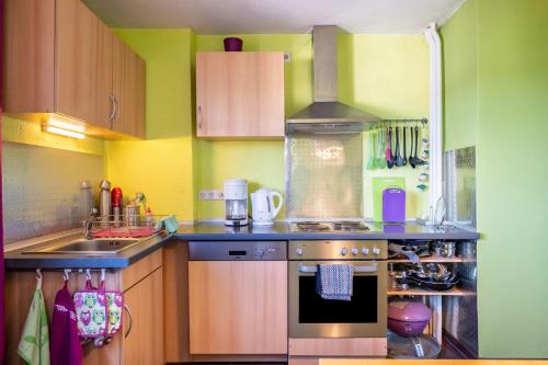 virtuve, Blackforest Ferienwohnung in St. Georgen
