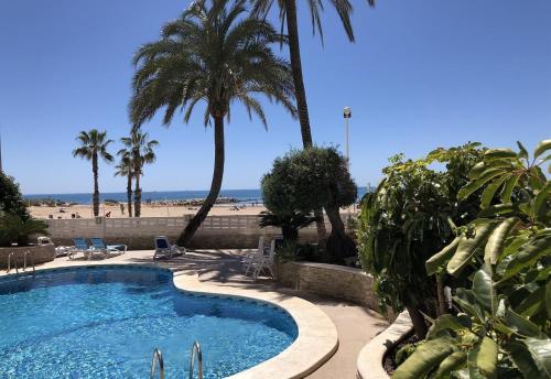 Front Line on the beach, Calpe