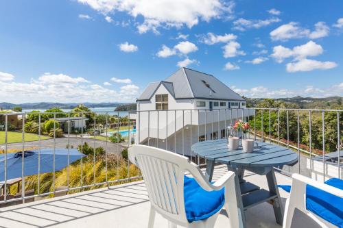 balcon/terasă, Aloha Seaview Resort in Bay of Islands