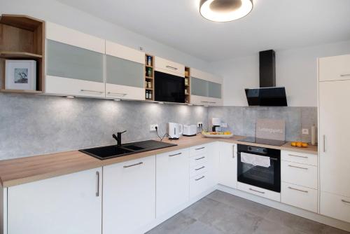 Cocina, Gemütliche Ferienwohnung (Gemutliche Ferienwohnung) in Langenargen