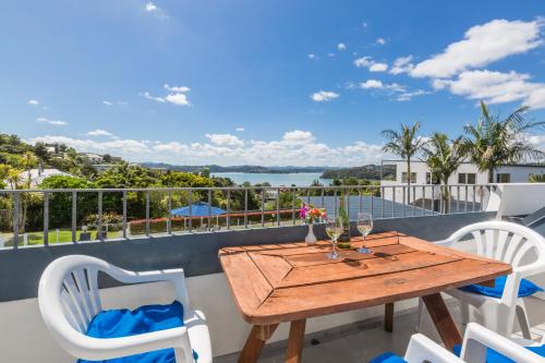 Balcony/terrace, Aloha Seaview Resort in Paihia