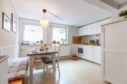 Kitchen, Ferienwohnung Jungblut in Schlitz in Schlitz