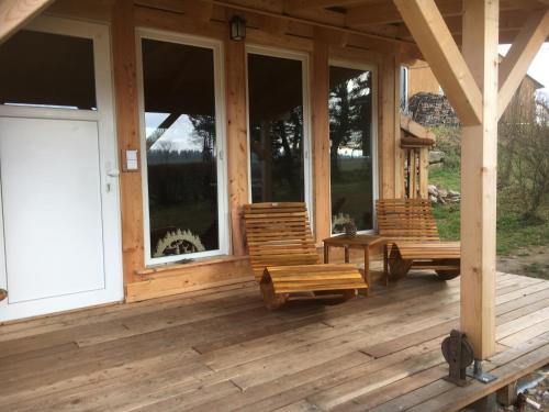 Viesnīcas āriene, Ferienwohnung Dina in Pfaffroda
