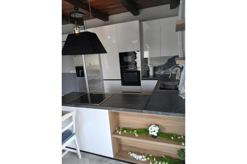 Kitchen, Apartment Vergina in Agia Varvara