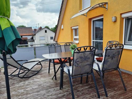 A szálláshely kívülről, Ferienwohnung Pflüger mit Terrasse (Ferienwohnung Pfluger mit Terrasse) in Lauda-Königshofen