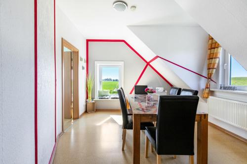 Hotelli välisilme, Ferienwohnung Kiebitznest in Kronprinzenkoog