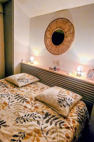 床, EVASION Bungalow Harmonie in 薩拉梅阿