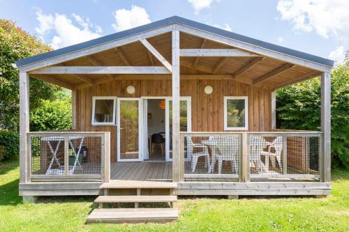 Chalet Sésame à 5min des plages gîte à louer Kervinon