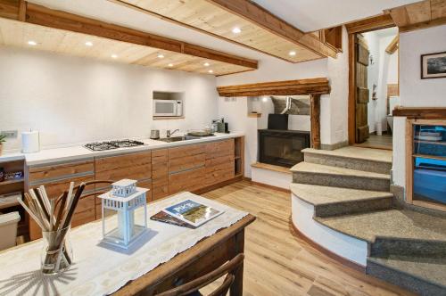 virtuve, Sweet Somma Mountain Lodge in San Giacomo Filippo