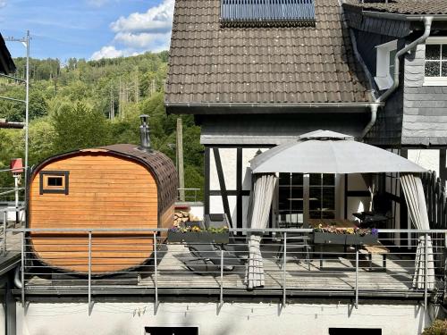A szálláshely kívülről, Bergisch Resort Helle in Lindlar