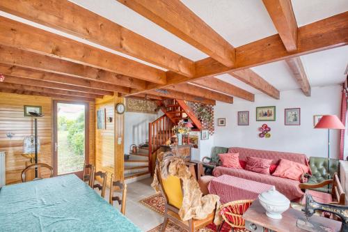 外部景觀, Maison Calme Dans Un Beau Jardin in 羅氏沙萊