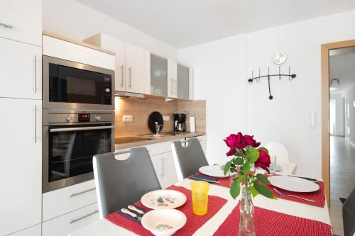 Konyha, Appartement Rosi in Ihrlerstein