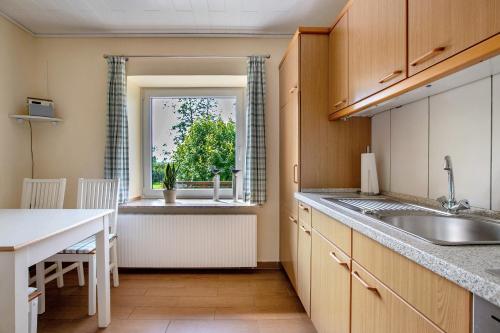 köök, Ferienwohnung am Eiderdeich in Delve