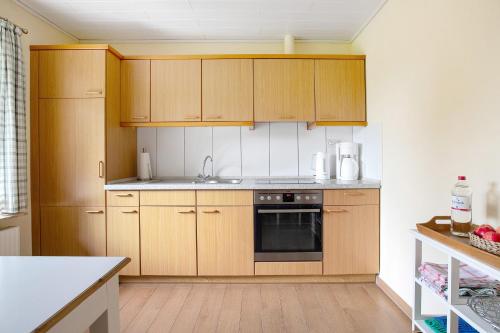 köök, Ferienwohnung am Eiderdeich in Delve