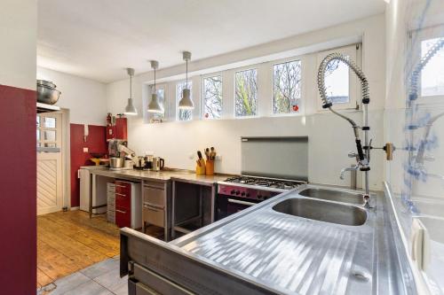 virtuve, Landhaus Gottsdorf in Nuthe-Urstromtal
