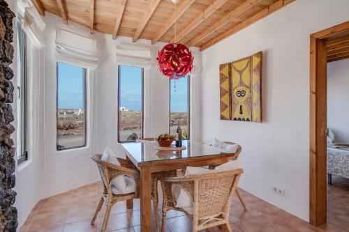 A szálláshely kívülről, La Casita in Yaiza