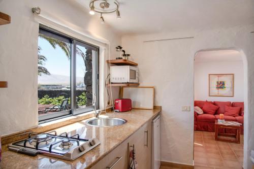 A szálláshely kívülről, La Casita in Yaiza