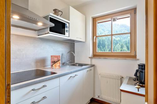 virtuve, Appartements Gabrielli Anna in Trodena