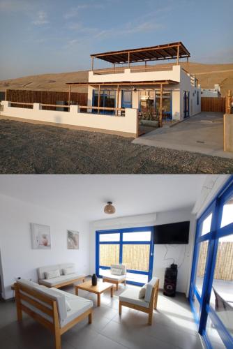 Casa de Playa a pasos del mar y sol todo el año
