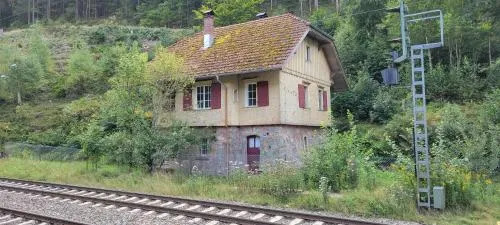 Historisches Bahnwärterhaus in Gremmelsbach, Deutschland