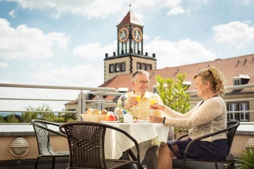 Restaurant, Hotel Am Weberplatz in Plauen