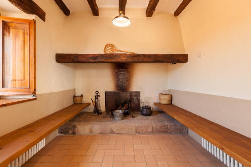 A szálláshely kívülről, Masia Can Pla in Súria