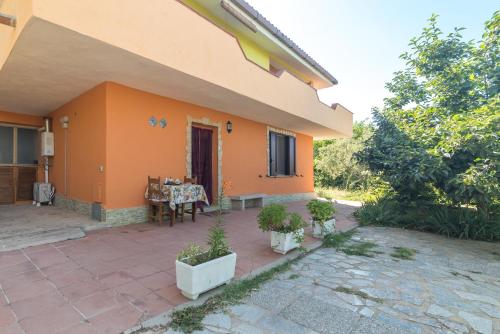 A szálláshely kívülről, Home on the hill in Tempio Pausania