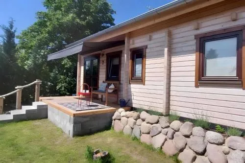 Lüttjes Hus am Stettiner Haff in Mönkebude, Deutschland