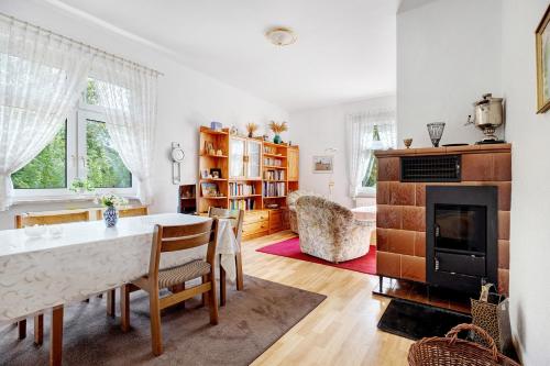 Viesnīcas āriene, Ferienhaus Feldblick in Jameln