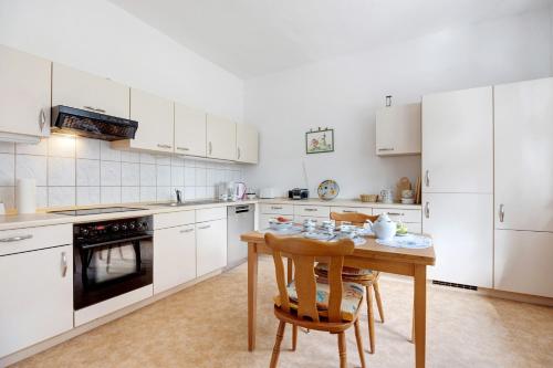 virtuve, Ferienhaus Feldblick in Jameln