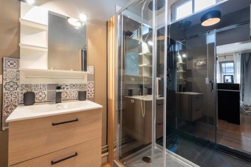 Vannas istaba, Gîte le soum bain nordique, sauna (Gite le soum bain nordique, sauna) in Arenmarsū
