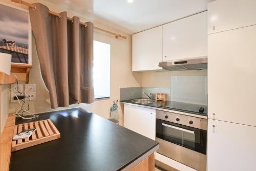 keuken, Chalet Reves des Cimes in Le Bettaix
