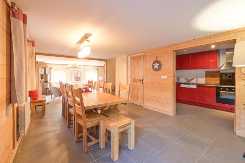Buitenkant, Chalet Reves des Cimes in Le Bettaix