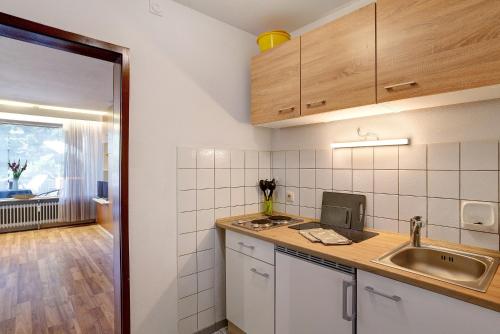 مطبخ, Appartement Arend in دوبيل