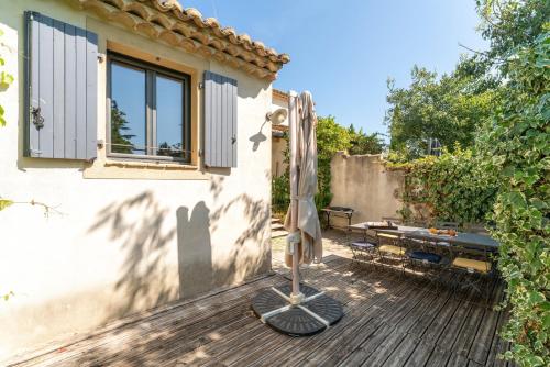 Viesnīcas āriene, Petit gîte de Tante Berthe (Petit gite de Tante Berthe) in Camaret-Sur-Aigues