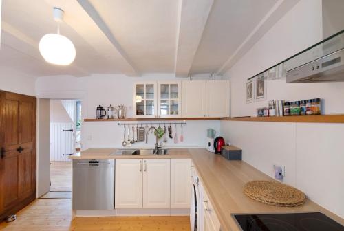 Kitchen, Ferienwohnung Omi Anni in Schlitz