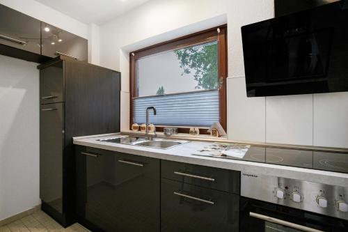 Mutfak, Ferienwohnung Mürwik (Ferienwohnung Murwik) in Fruerlund