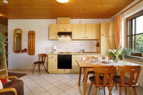 virtuve, Hof Wagenberg Ferienwohnung 2 in Deggenhausertal