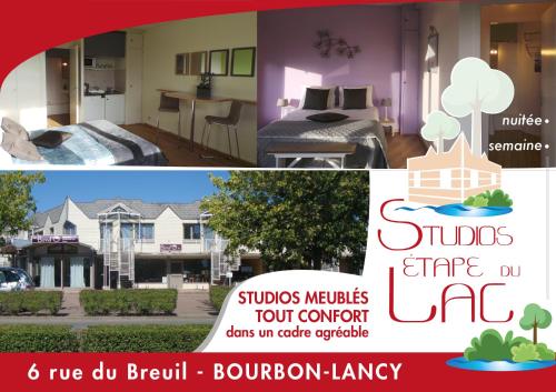 B&B Bourbon-Lancy - Studios étape du Lac - Bed and Breakfast Bourbon-Lancy