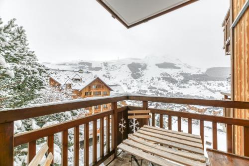 Appart cosy, vue sur la montagne