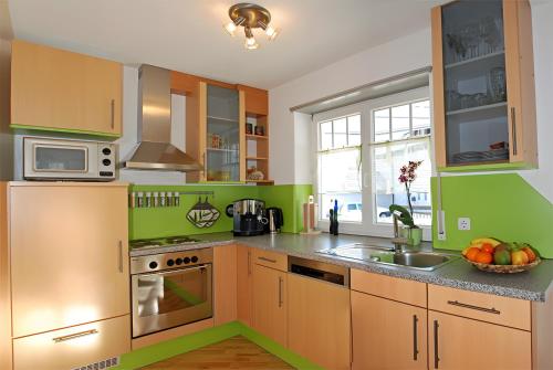 virtuve, Ferienwohnung Kleebaltt in Röthenbach (Bavaria)
