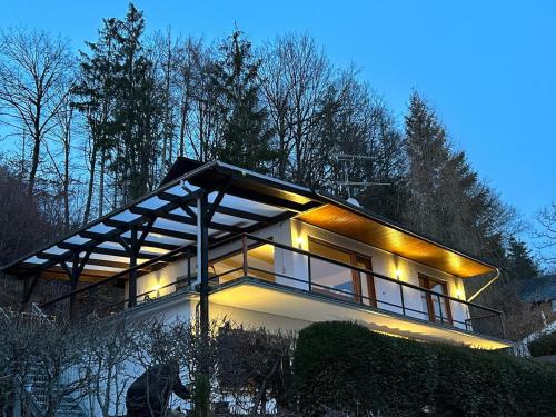 A szálláshely kívülről, Haus Sonnenblick in Diemelsee