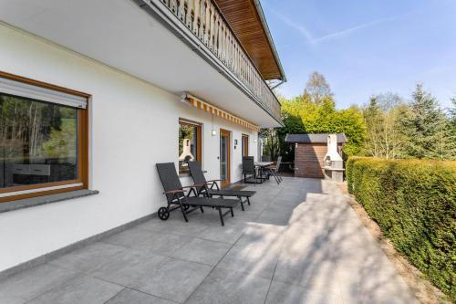 A szálláshely kívülről, Haus Sonnenblick in Diemelsee
