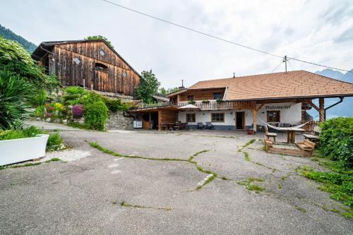 Viesnīcas āriene, Ferienhaus Mutlechnerhof in Caines
