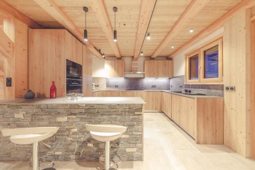 Kitchen, Chalet La Rocca in Passengue
